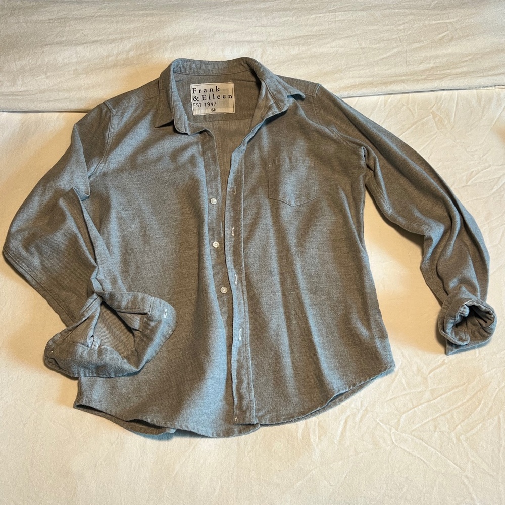 Frank & Eileen Gray Button Down Shirt
